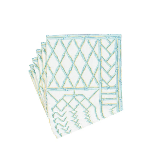 Bamboo Screen Cocktail Napkin