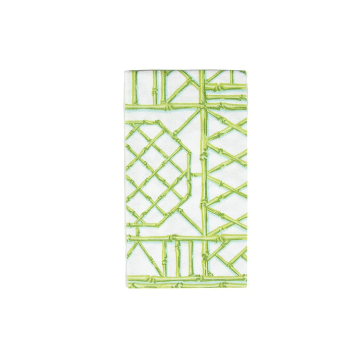 Guest Towel | Bamboo Screen Green