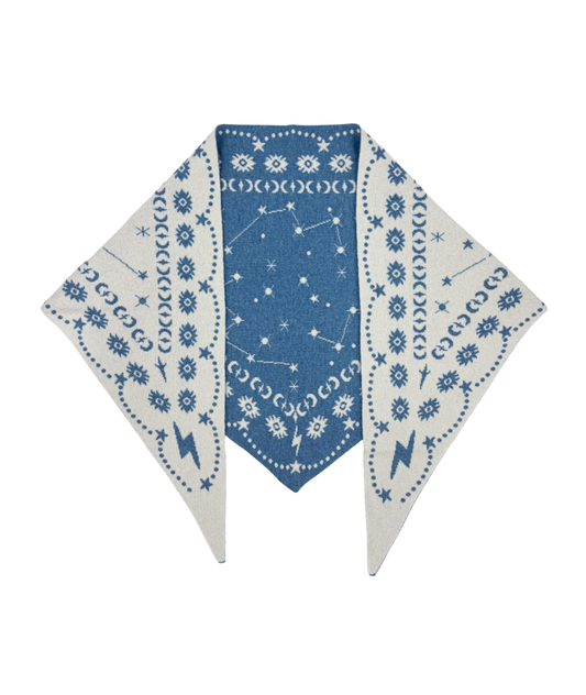 Nebula Cashmere Triangle Scarf
