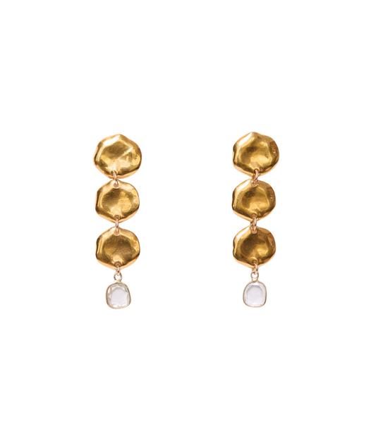 Moissanite Drop Earrings