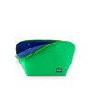 Everyday Makeup Bag | Kelly Green and Navy