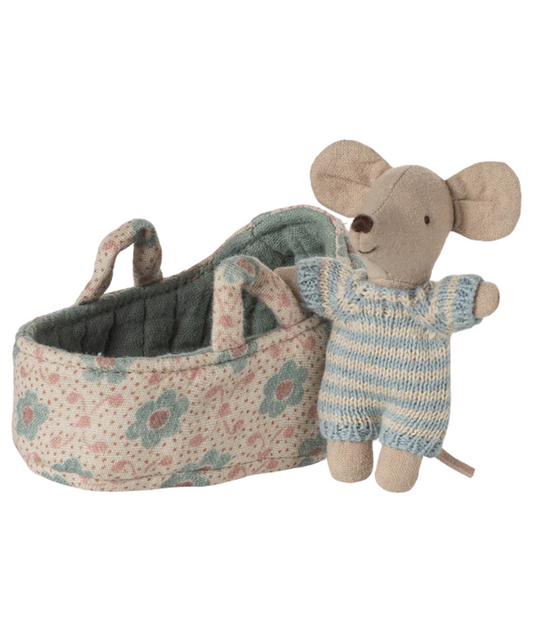Baby Mouse In Carry Cot