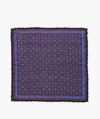 Beaded Floral Bandana | Lapis