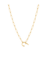 Finn Paperclip Charm Necklace