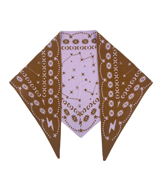 Nebula Cashmere Triangle Scarf