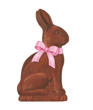 Hershey's Chocolate Bunny Die Cut Placemat