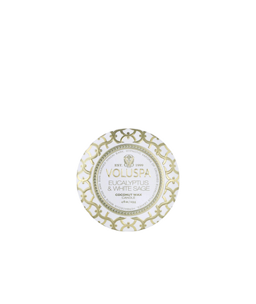 Eucalyptus & White Sage Candle