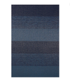 Bay Blue Marble Striped Shag Big Mat