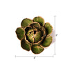 Medium Light Blue Ceramic Flower
