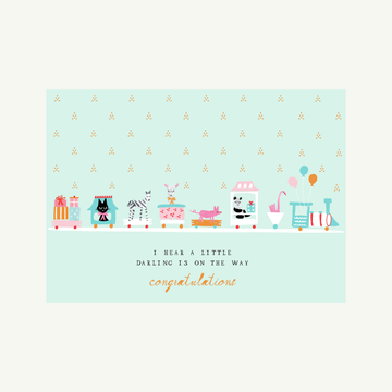 Choo Choo Train Card