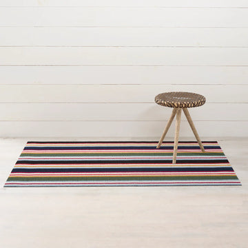 Petunia Shuffle Stripe Shag Big Mat