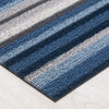 Deep Sea Horizon Stripe Shag Utility Mat