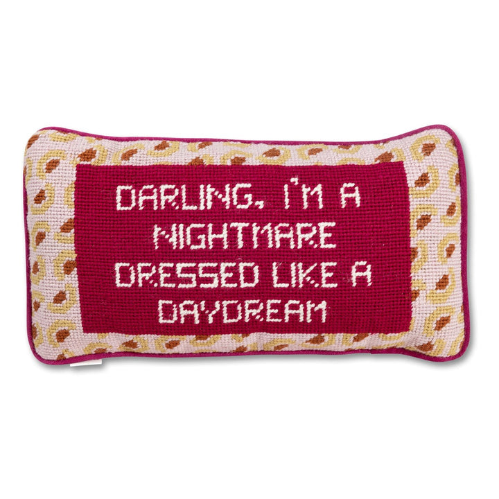 Furbish Studio | Dressed Like a Daydream Needlepoint Pillow