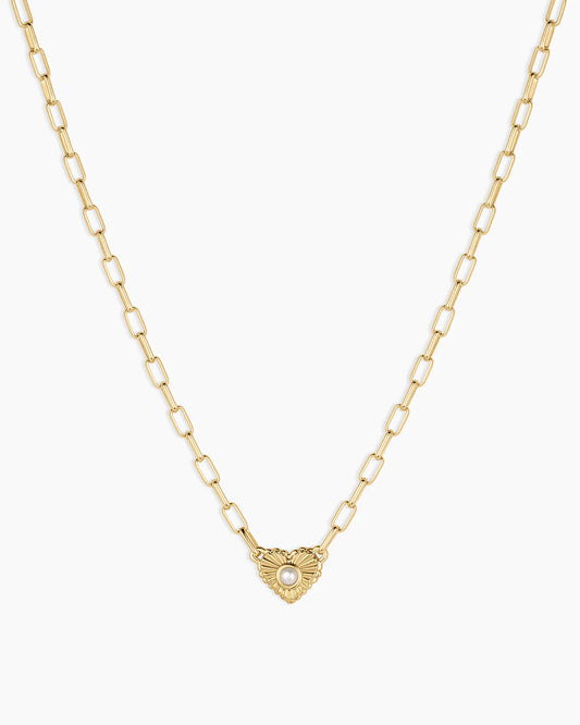 Birthstone Heart Necklace
