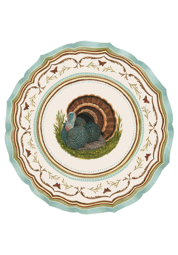 Die Cut Heritage Turkey China Placemats