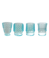Acrylic Stackable Fish Shaped Drinking Glasses | Set of 4