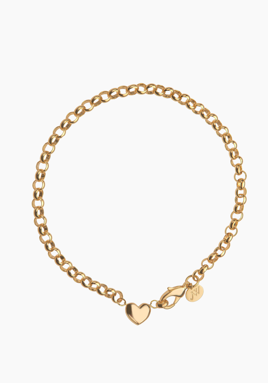 A Little Bit of Love Rolo Chain Necklace