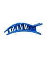 Blue Shooting Star Medium Flat Hair Clip