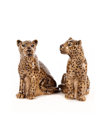 Leopard Salt and Pepper Shakers