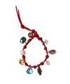Leather Charm Bracelet