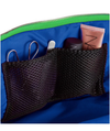 Vacationer Makeup Bag | Kelly Green and Navy