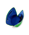 Signature Makeup Bag | Kelly Green and Navy