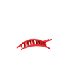 Red Shooting Star Tiny Flat Hair Clip