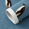 Penguin Luxe Stretch Ruffle Long Sleeve Onesie