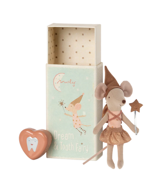 Tooth Fairy Mouse in Matchbox | Rose