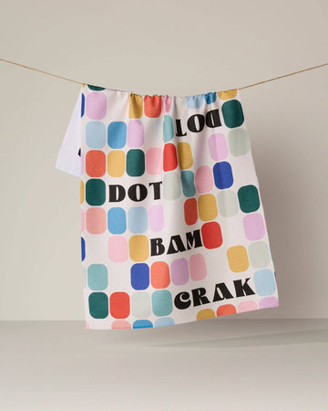 Tile Talk Tea Towel