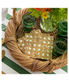 Rattan Weave Cocktail Napkin