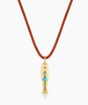Amalfi Fish Silk Cord Necklace