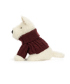 Munro Scottie Dog in his Winter Jumper