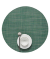 Round Mini Basketweave Placemat