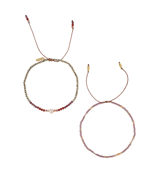 Pull Tie Stone Bracelets