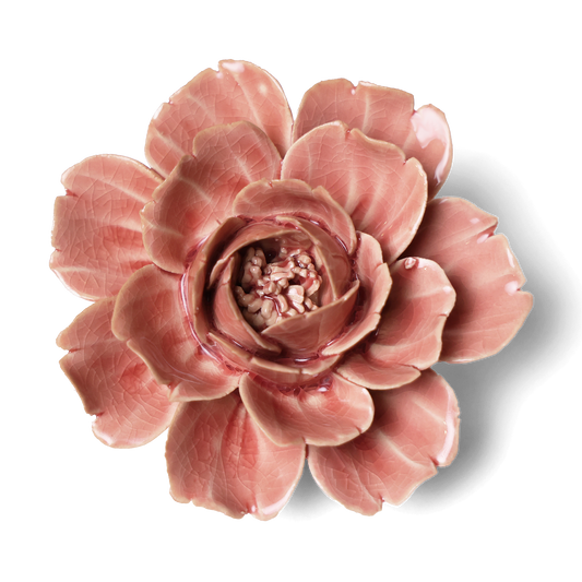 English Garden Ceramic Flower