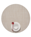 Round Mini Basketweave Placemat