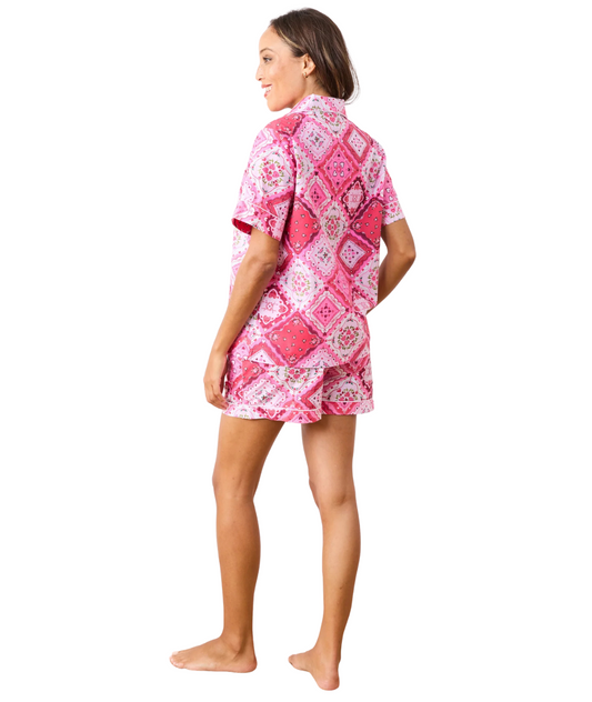 Vintage Valentine Short PJ Set