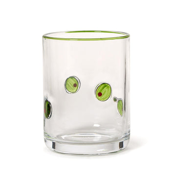 Olive Double Old Fashioned Glass