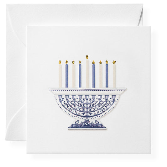 Menorah Gift Enclosure Card