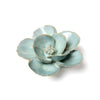 English Garden Teal Lotus Flower