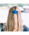 Blue Shooting Star Small Flat Hair Clip