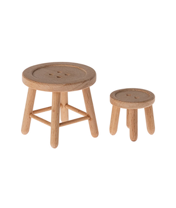 Mouse Table and Stool Set