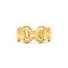 Equestrian Snaffle Bit Ring | Gold