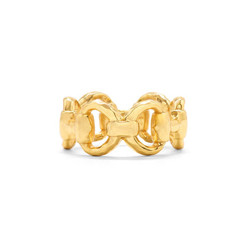 Equestrian Snaffle Bit Ring | Gold