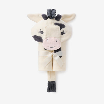 Cow Hooded Bathwrap