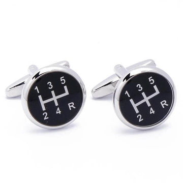 Stolen Riches - Gear Shifter Cufflinks