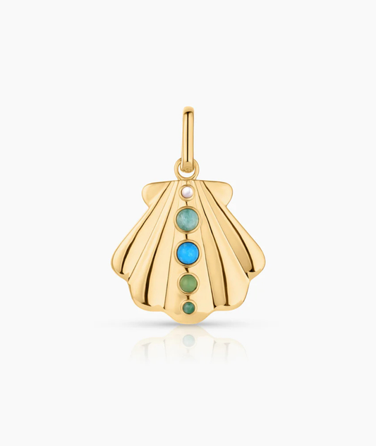 Maris Shell Clip Charm