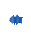 Blue Shooting Star Tiny Flat Hair Clip