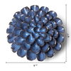 Blue Noir Pompon Dahlia Flower